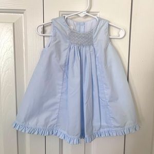 NWOT baby blue dress 9 mo